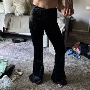 Black Velvet Women's Bell Bottoms